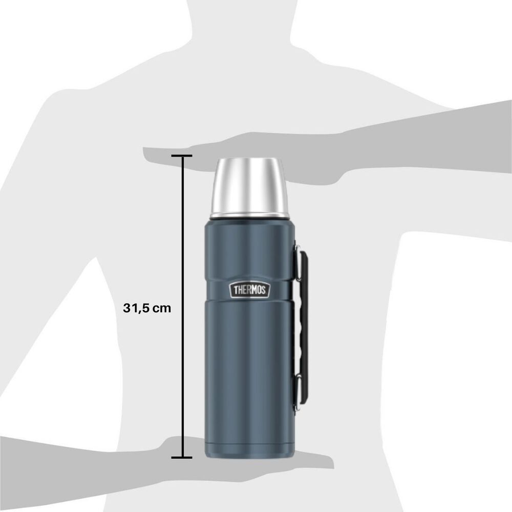 Termo King Acero Inoxidable Gris 1.2l Thermos image number 3.0